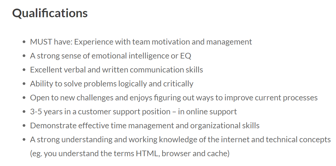 20 Soft Skills Chart