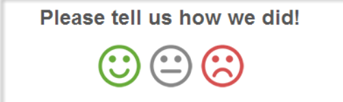 Customer survey questions: Tell us how we did