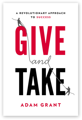 give and take- support driven books