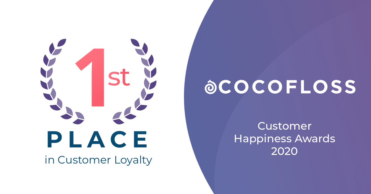 Customer Happiness Awards 2020 Cocofloss